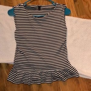 J Crew Peplum tank